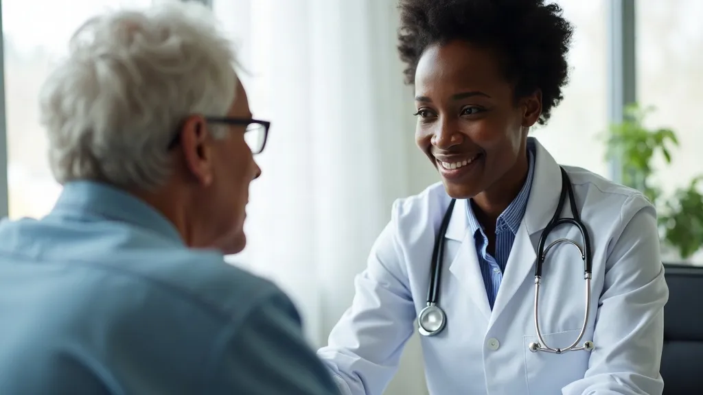 Healthcare professionals at work